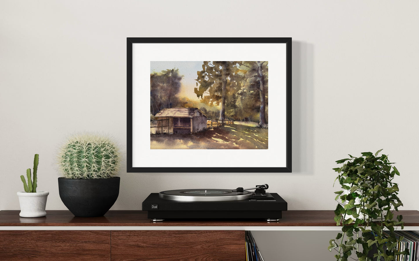 "Whispers of the countryside" original watercolor painting