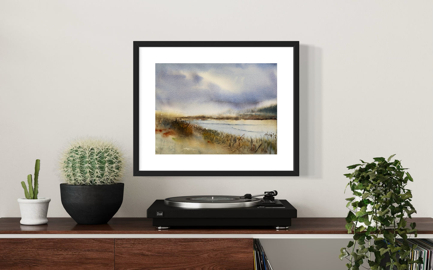 "A breeze over the marsh" original watercolor painting