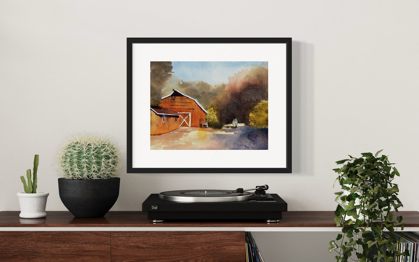 "An afternoon well spent" original watercolor painting