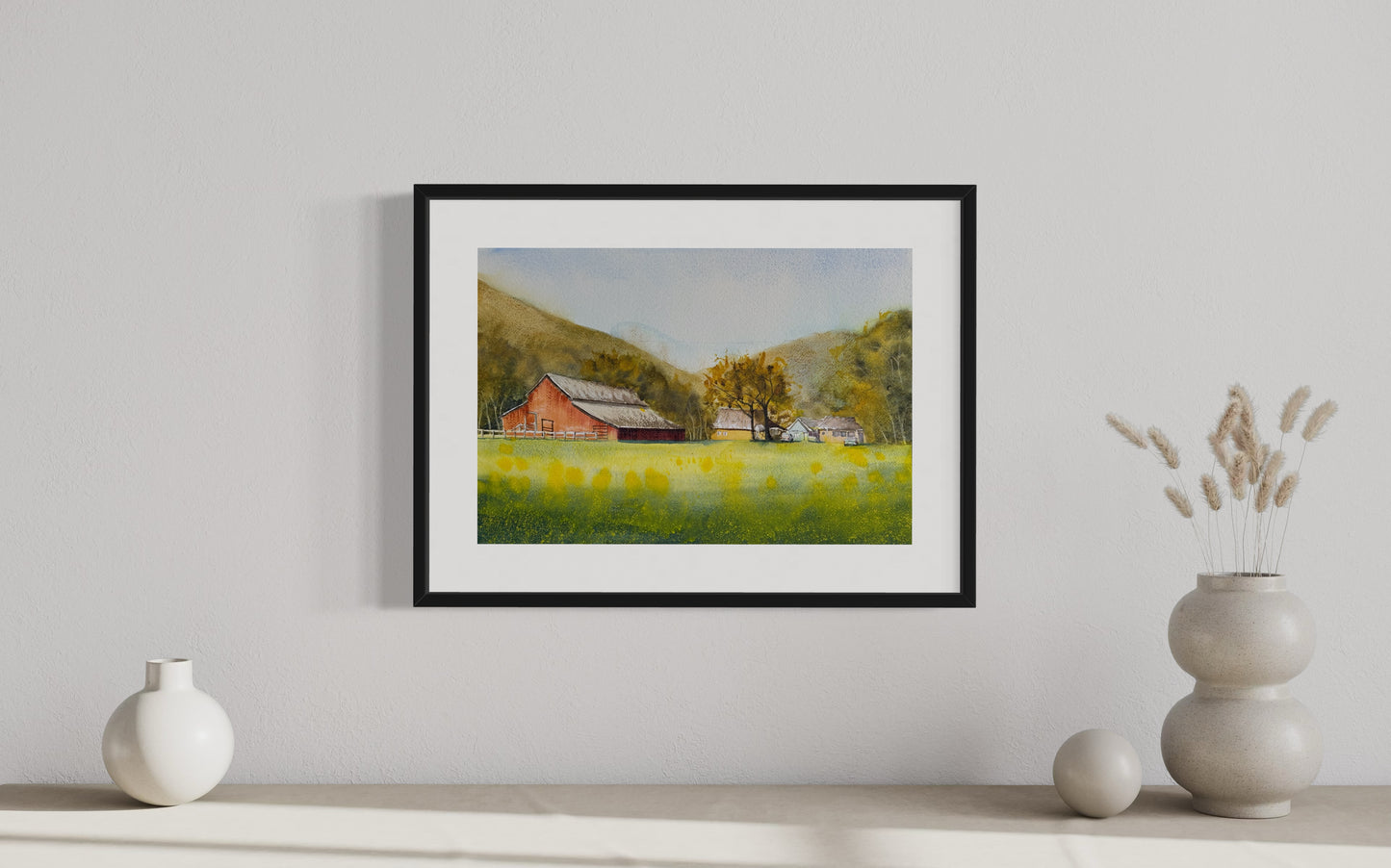 "A place to call home" original watercolor painting