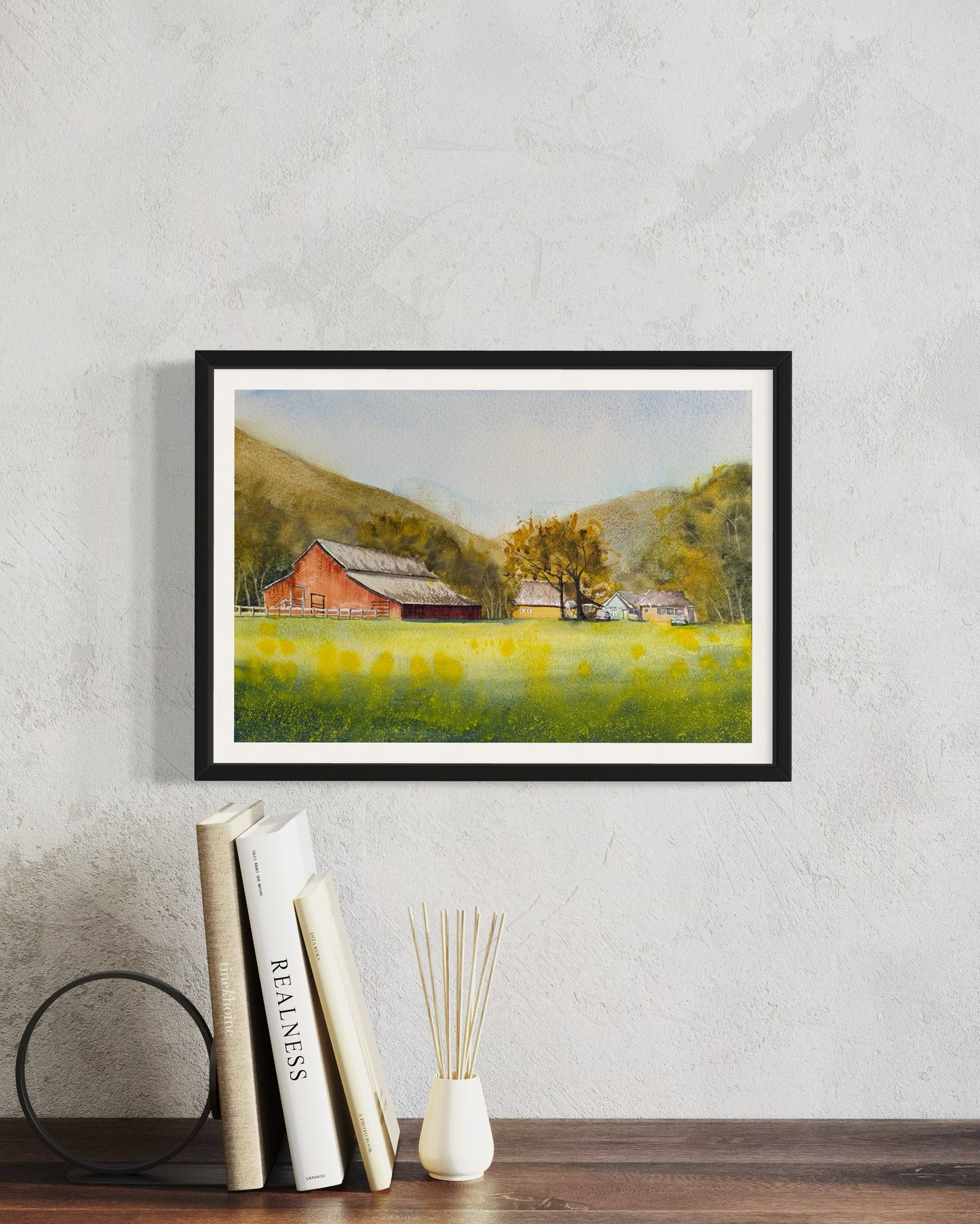 "A place to call home" original watercolor painting